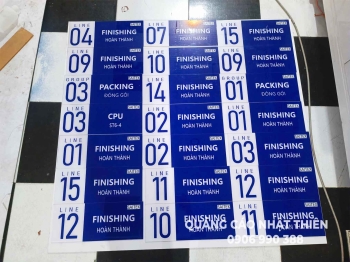 Bảng chỉ dẫn mica